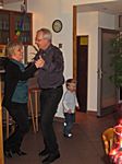 auch ne Runde Discofox gab es von Steffi und Christian