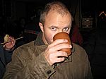 Jens hat wie immer Durst