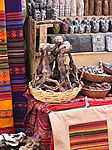 Lama Foeten in der Hexengasse in La Paz