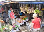 auf dem Obstmarkt in Kundasang