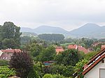 Blick aus dem Dachfenster
