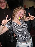 Kathrin hatte viel Spa� auf dem Weinfest