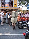 seltsame Motorrad-Kutte