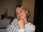 Kathrin direkt nach dem Friseur